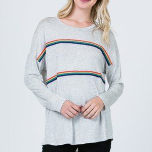 Rainbow Stripe Shirt